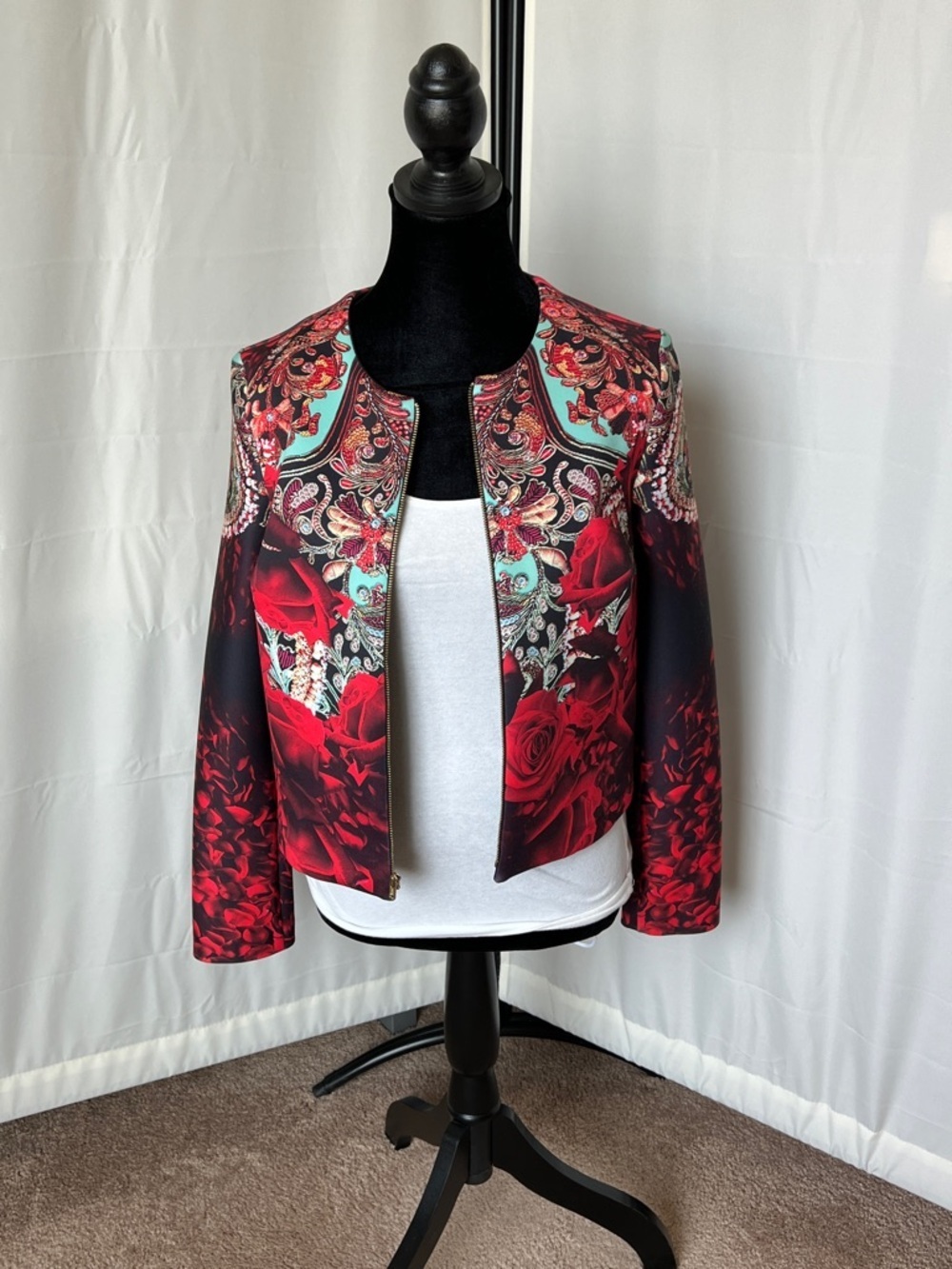 Clover Canyon Floral Neoprene Jacket